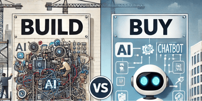 Why take on all the complexities of building an AI when you can buy one off the shelf that can be customized to your organization's needs?